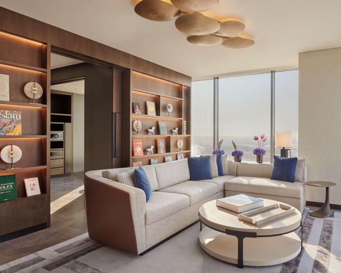 Grand Hyatt Kuwait Hotel Кувейт Екстериор снимка A living room at the Ritz-Carlton, DIFC