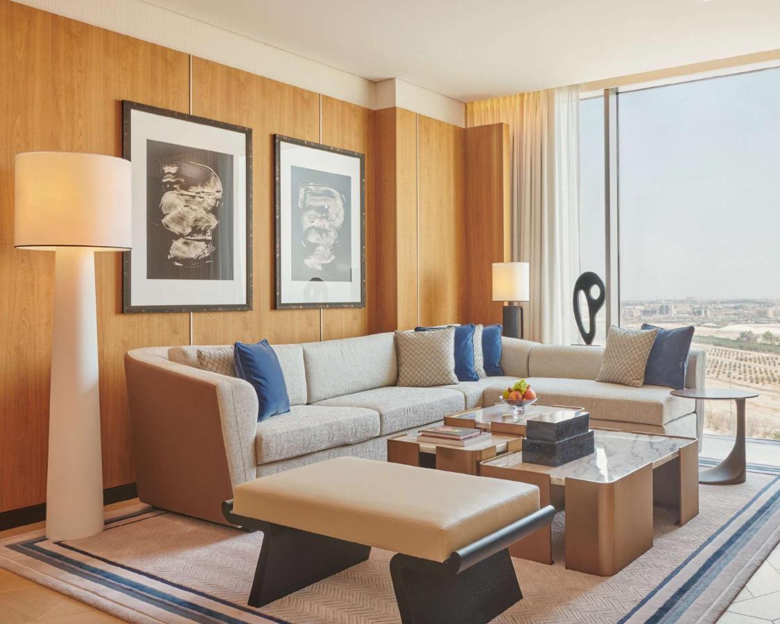 Grand Hyatt Kuwait Hotel Кувейт Екстериор снимка A living room at the Ritz-Carlton, DIFC